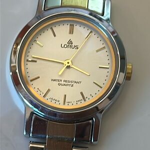 Ladies Lorus Watch - gold and silver toned